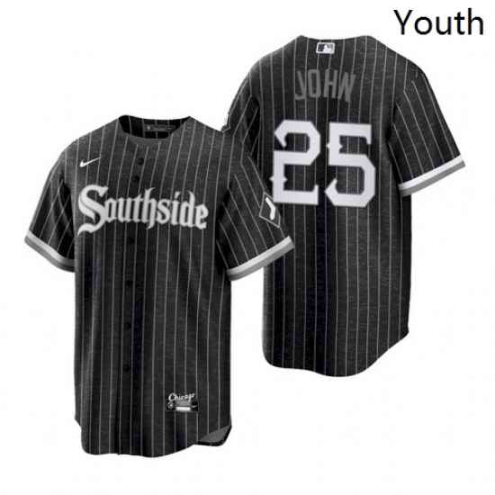 Youth White Sox Southside Tommy John City Connect Replica Jersey